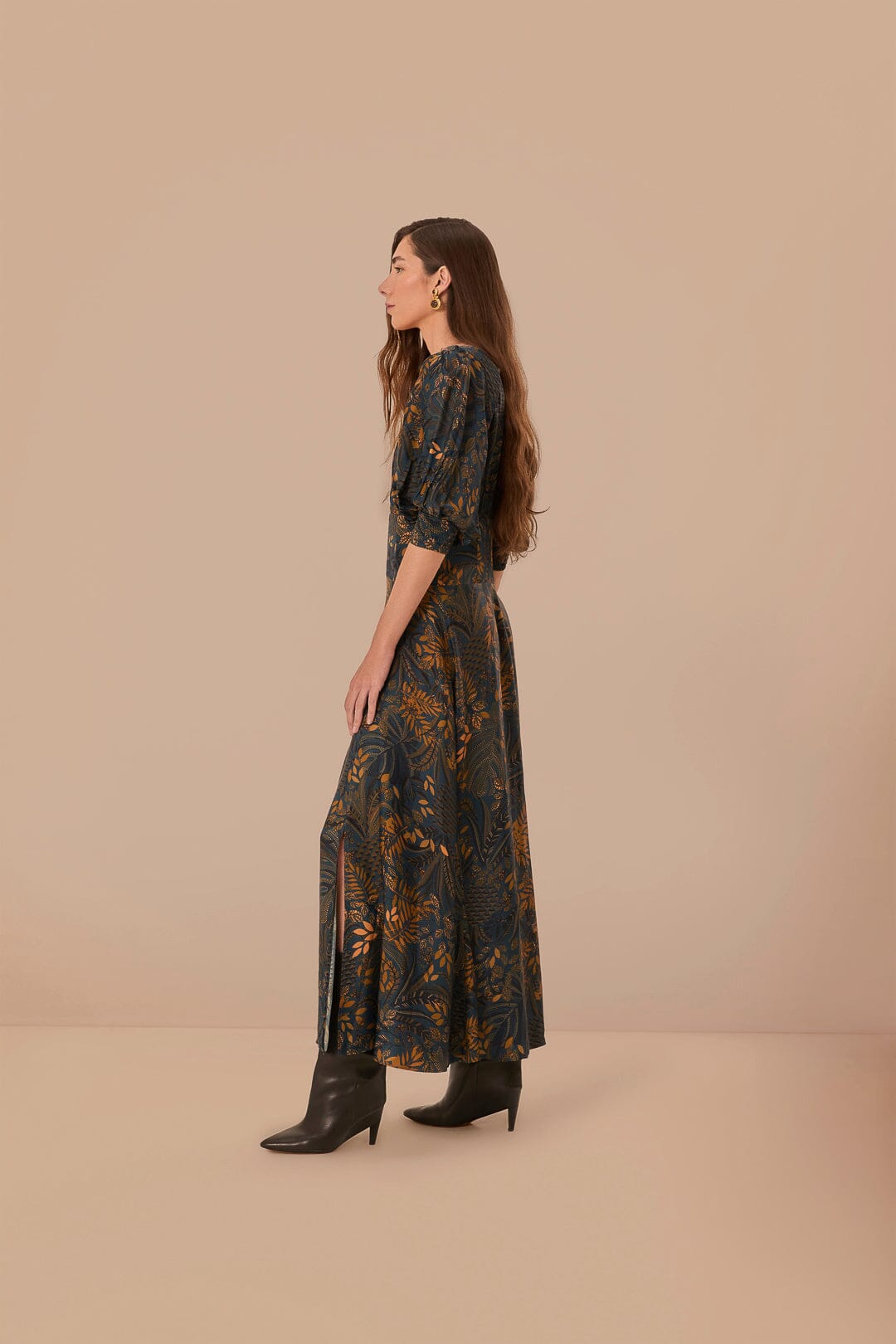 farm rio beach forest maxi dress Farm Rio Parrots Forest Green Sleeveless Maxi Dress Parrots Forest Green / S