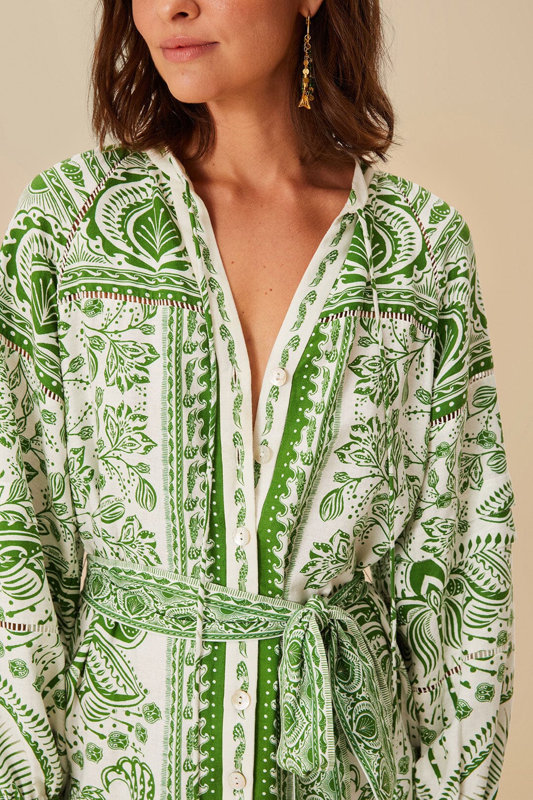 Green River Ride LENZING™ ECOVERO™ Euroflax™ Mini Dress