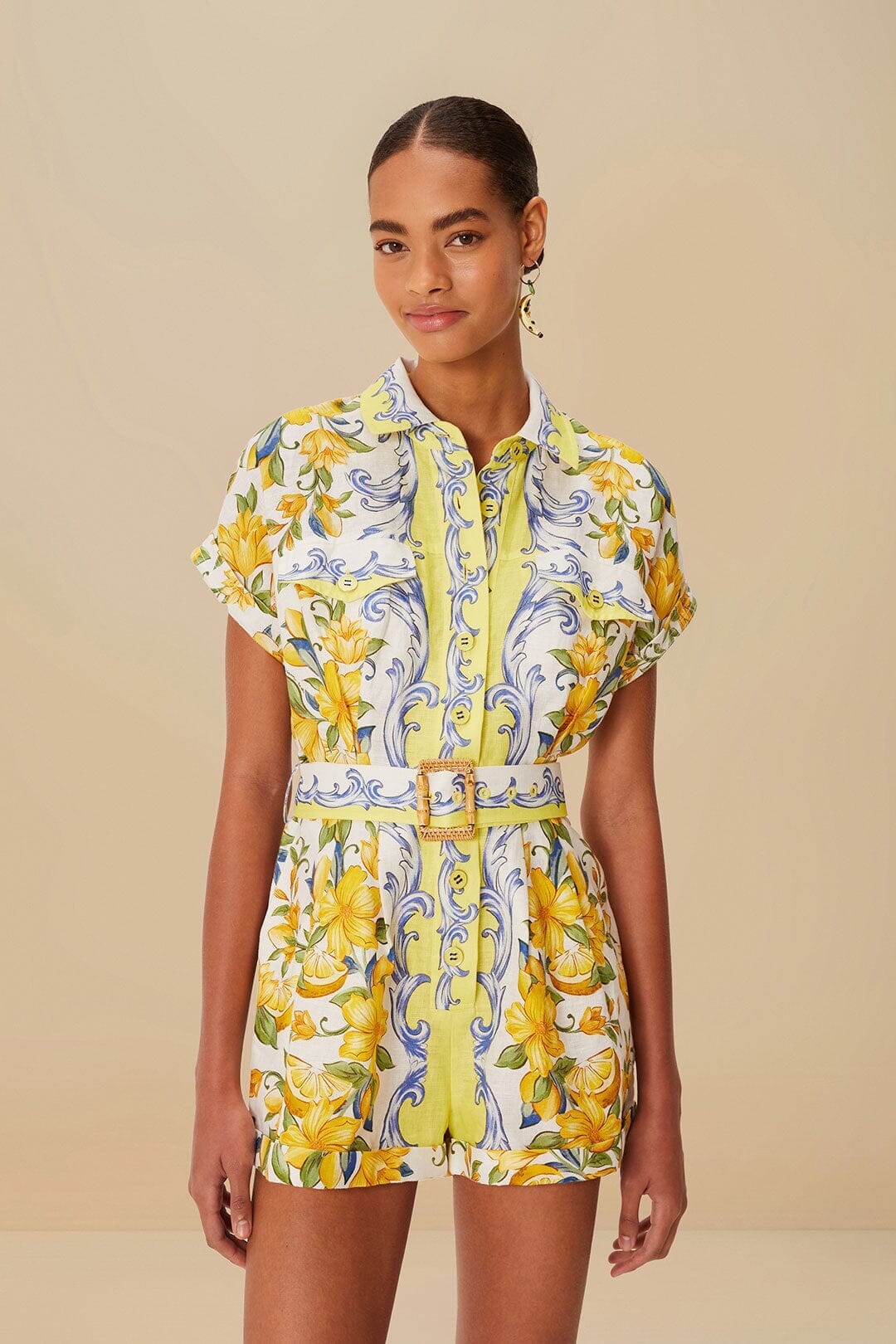 ÉCHARPE SICILE BARBOTEUSE BLANC CASSÉ