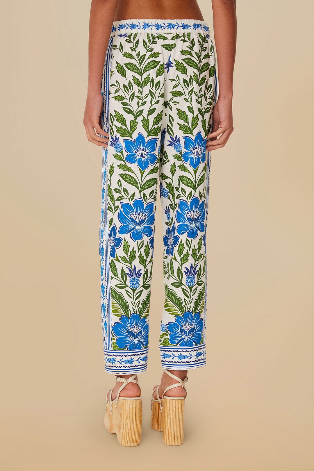 Off-White Tropicance LENZING™ ECOVERO™ Euroflax™ Pants