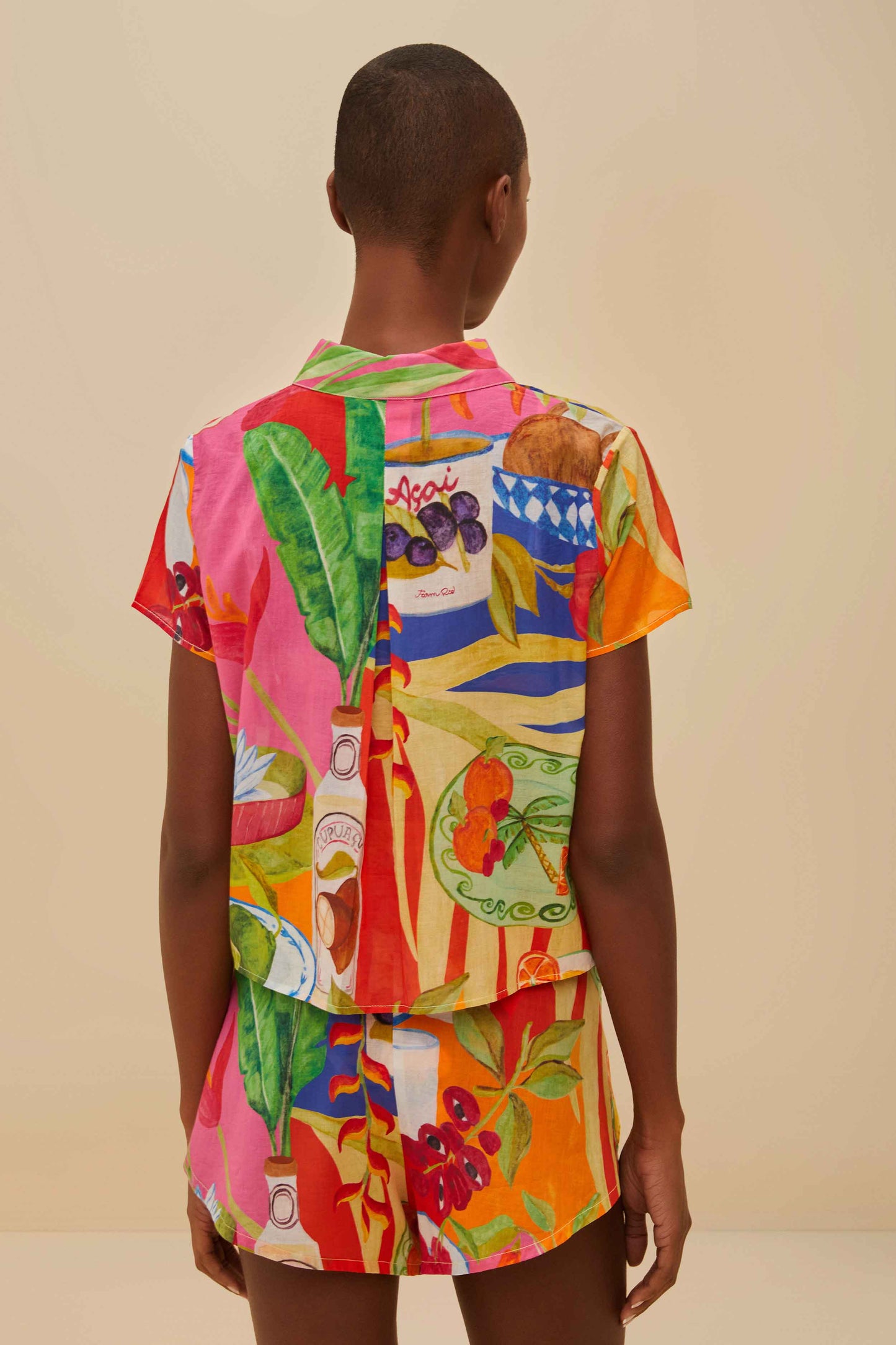 Multicolor Summer Picnic Shirt