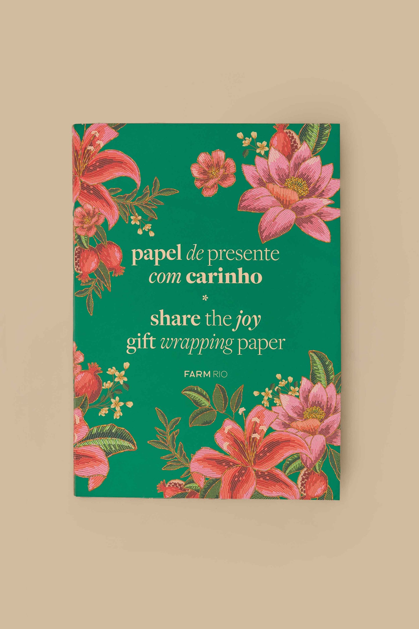 Ensemble de papier cadeau « Partagez la joie »