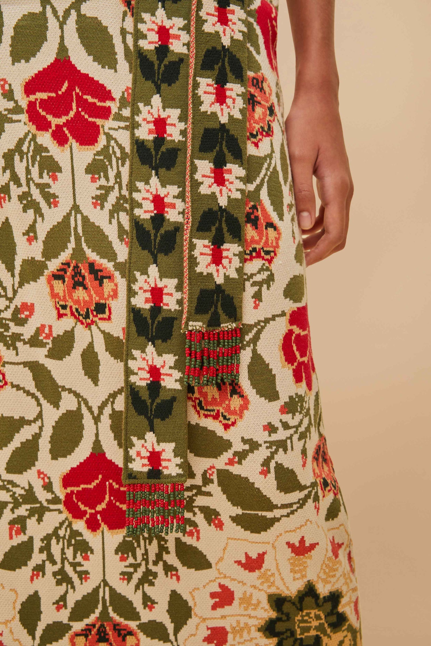 Sand Garden Tapestry Knit Dress FARM Rio Sand Garden Tapestry Knit Dress FARM Rio
