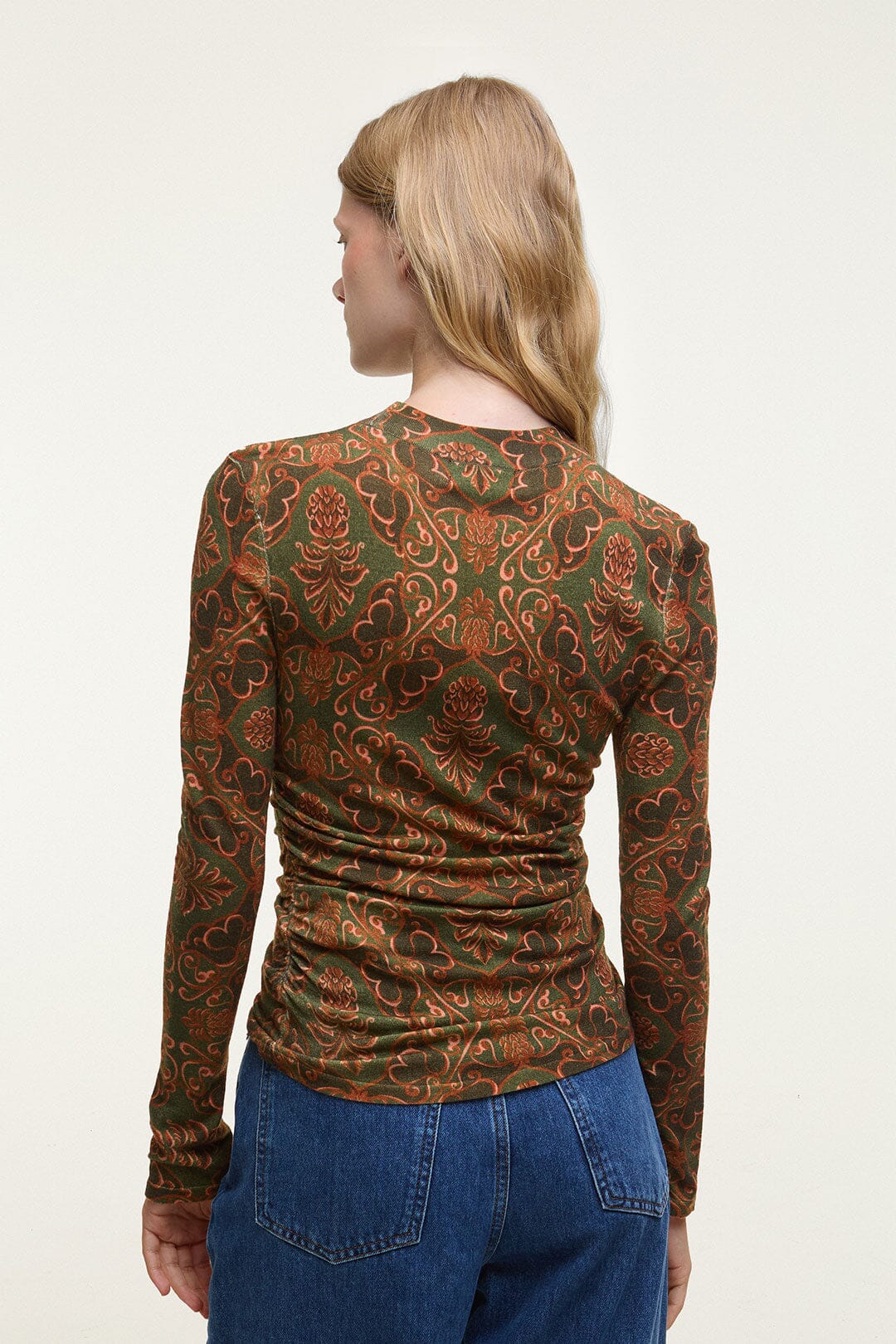 Luana Long-Sleeve Knitted Top