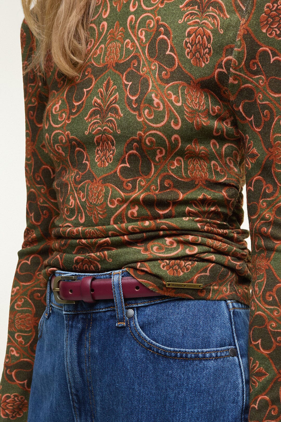 Luana Long-Sleeve Knitted Top