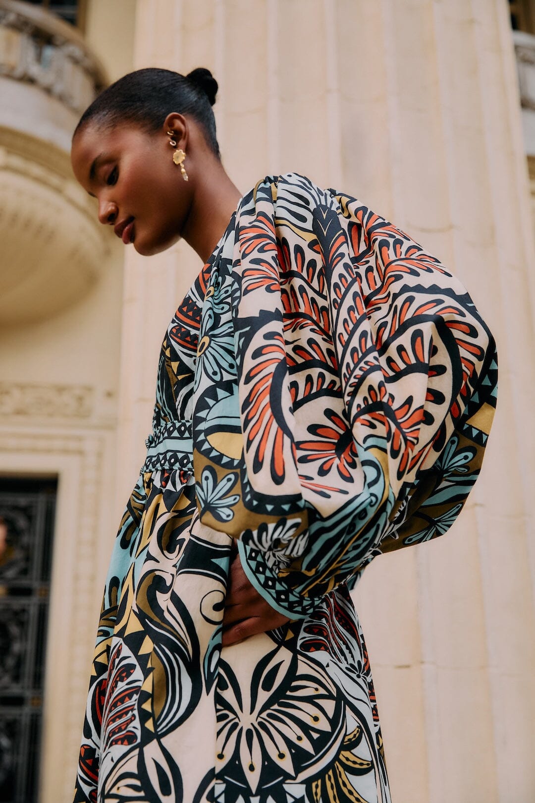 Multicolor Balamana Maxi Dress