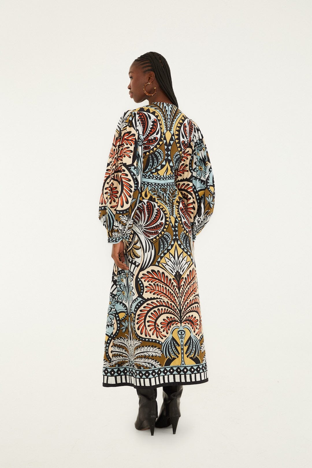 Multicolor Balamana Maxi Dress