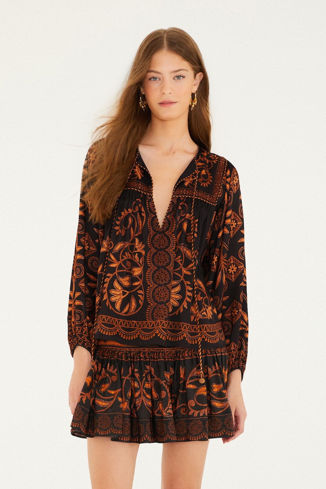 Black Cornely Ainika Blouse