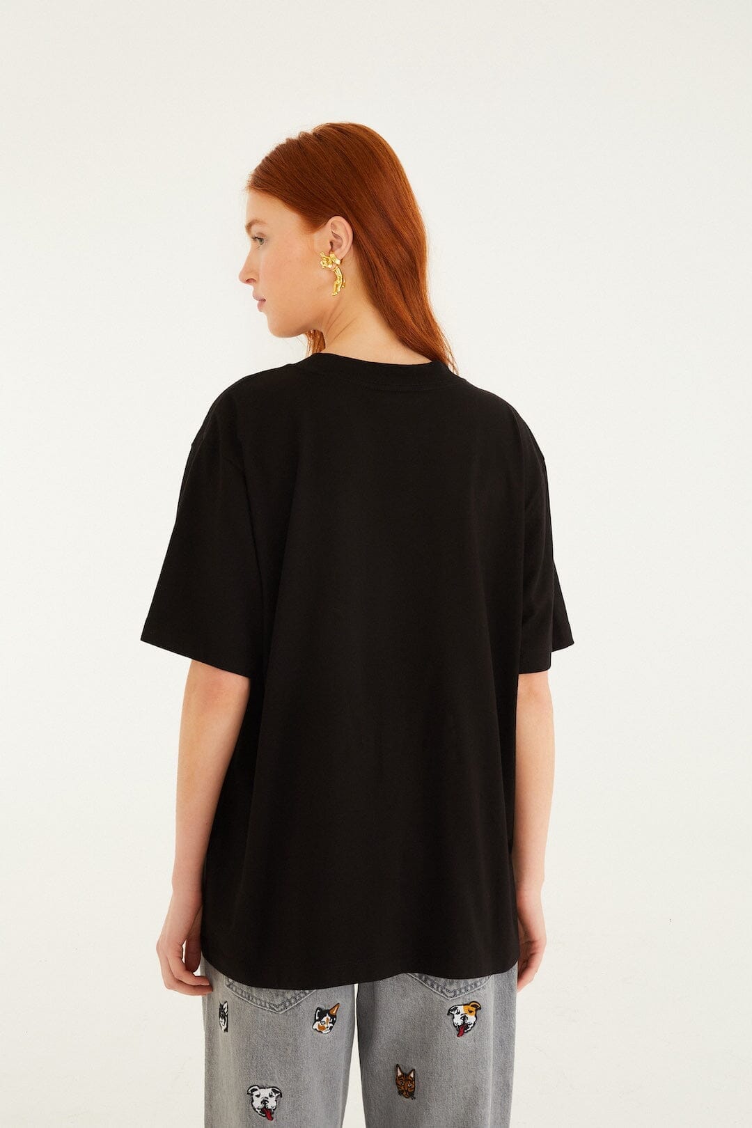 Black Meawrry Christmas Organic Cotton T-Shirt