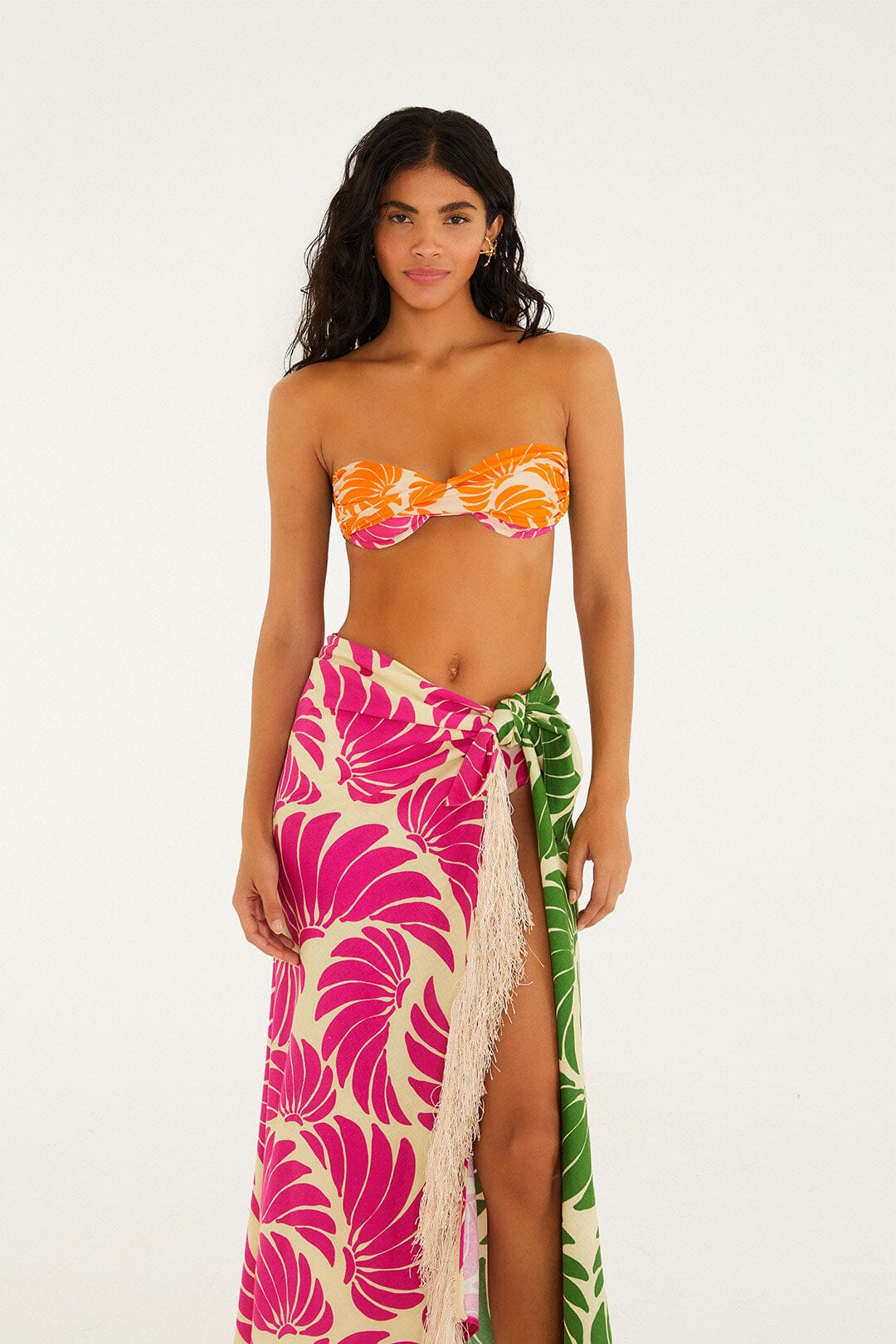 Jupe midi Banana Wings