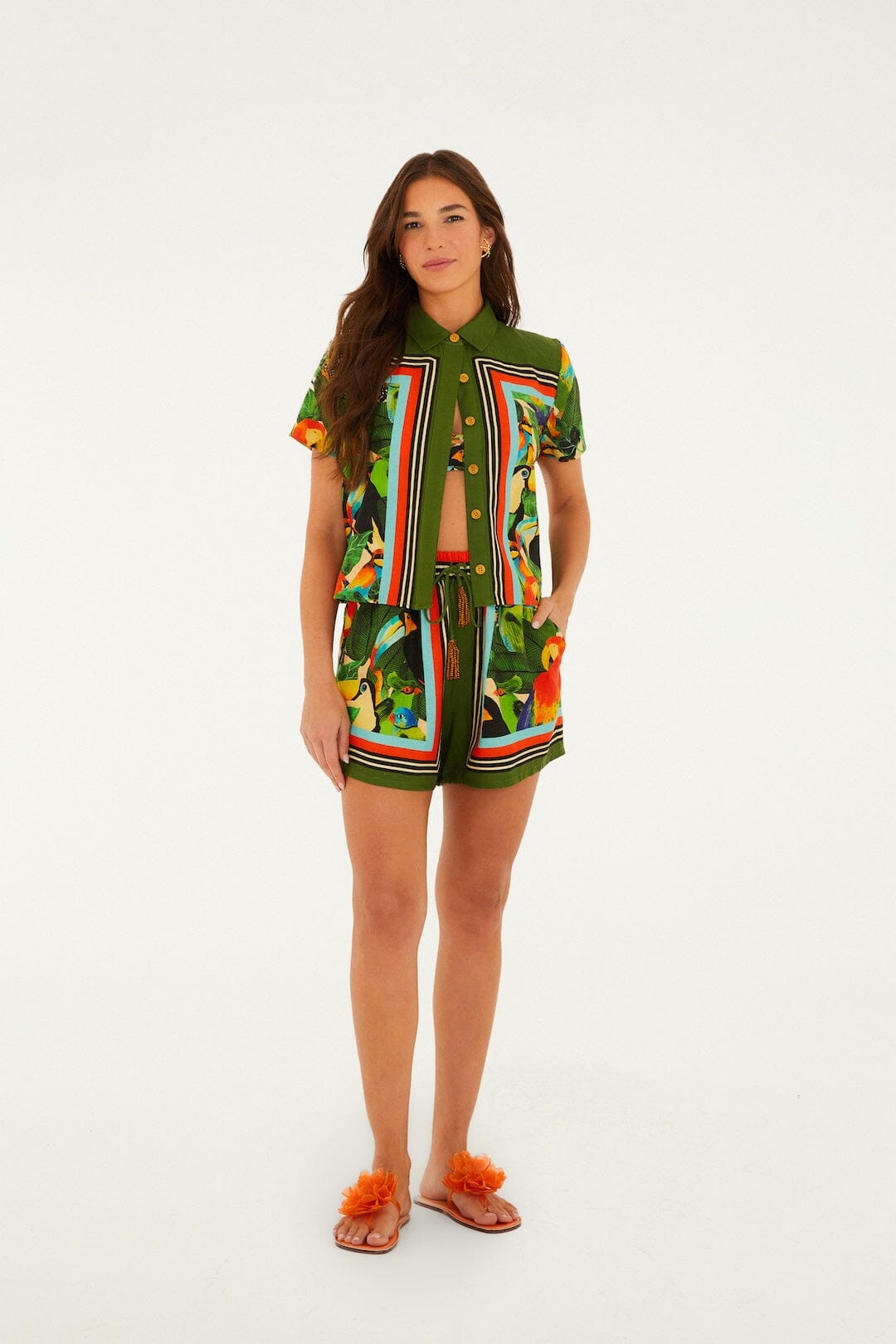 Bird Leaves Shorts