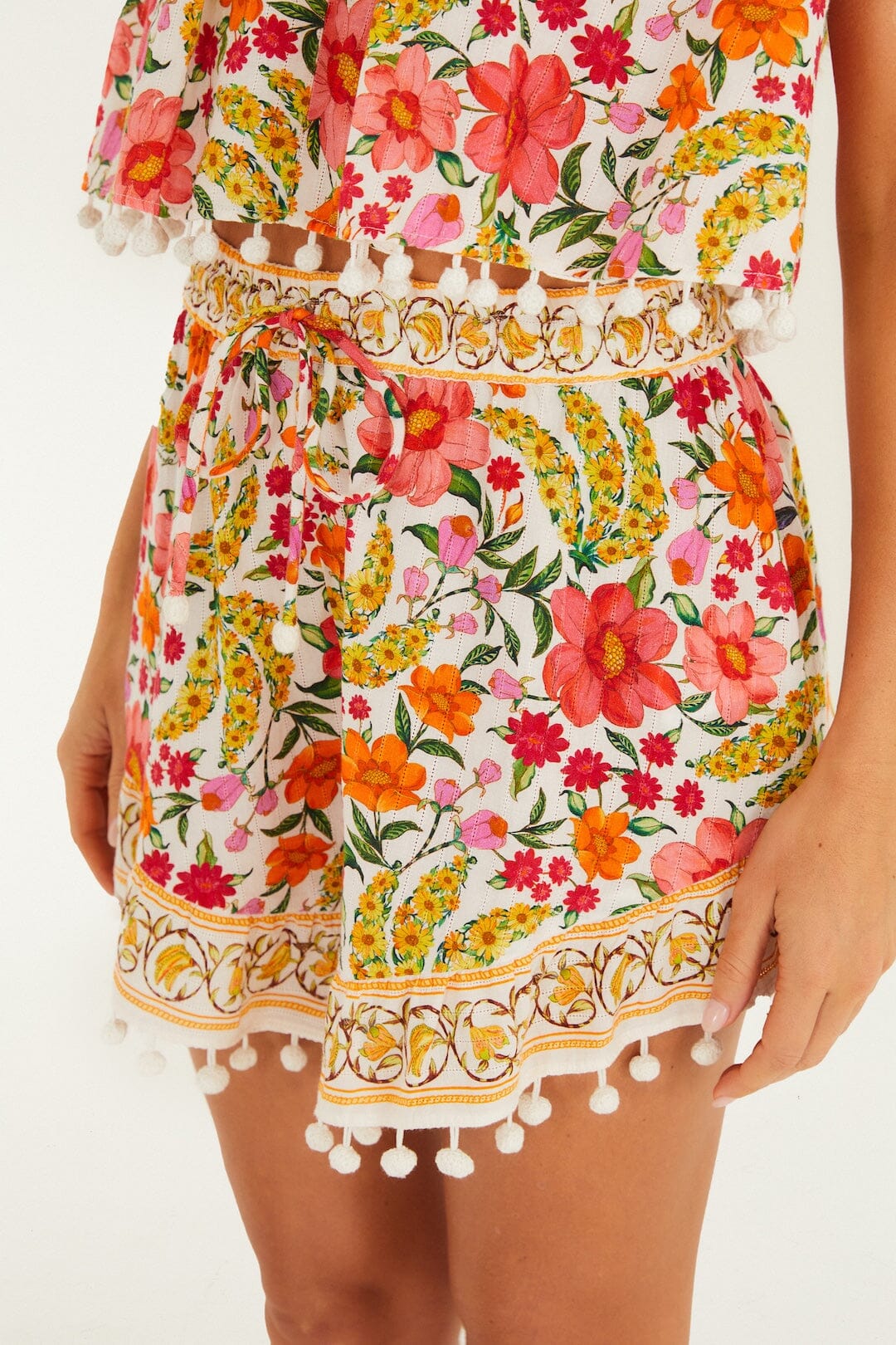 Banana Flowers Shorts