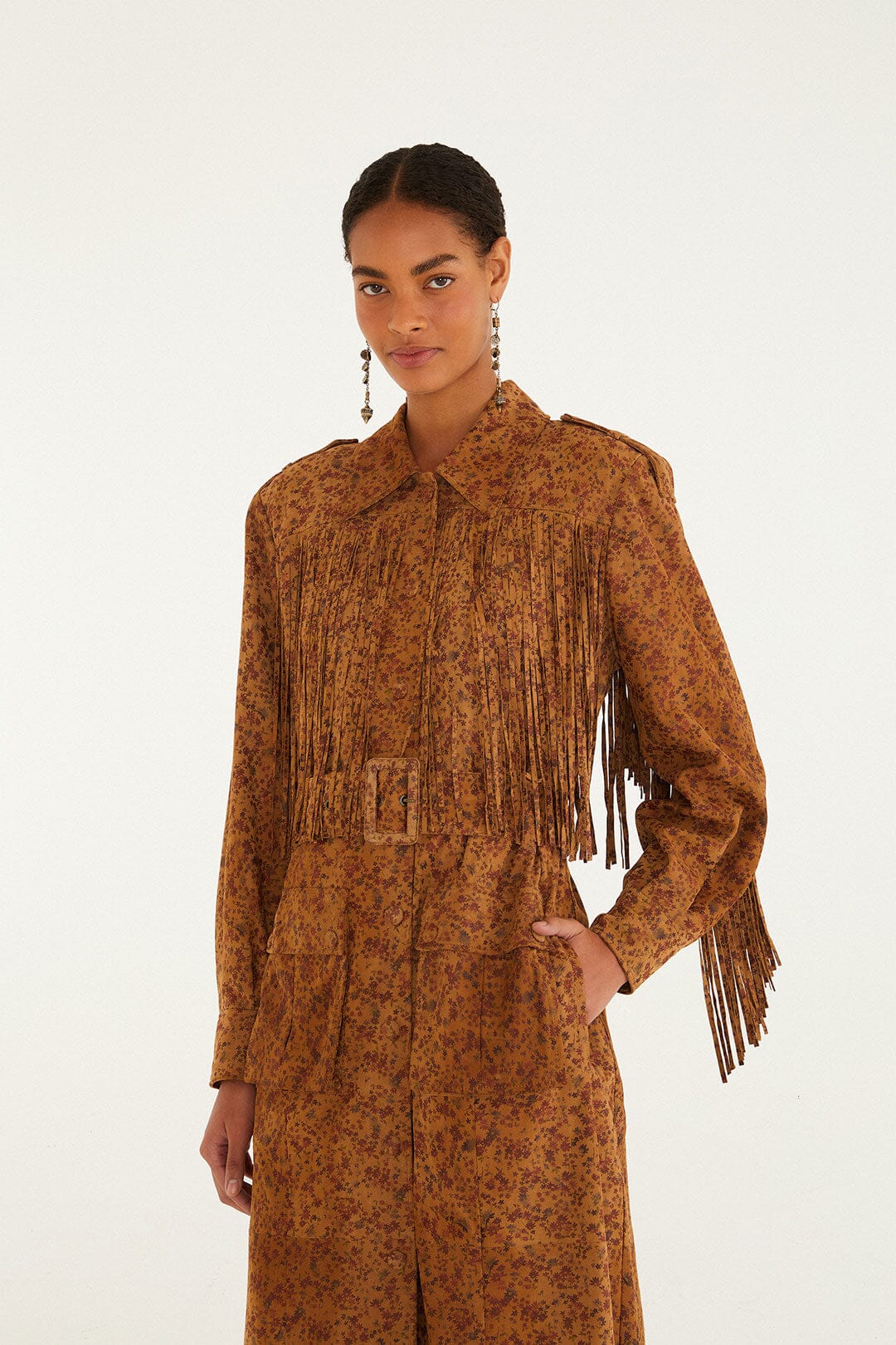 Liberty Leather Trench Coat