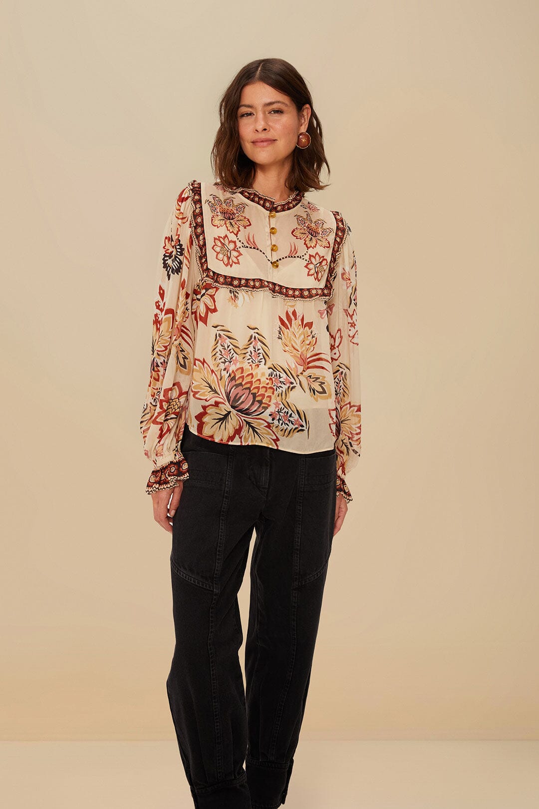 PANTALON EN JEAN NOIR