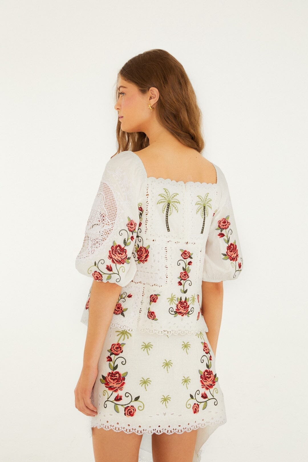TROPI OFF-WHITE SCHAL KURZARM