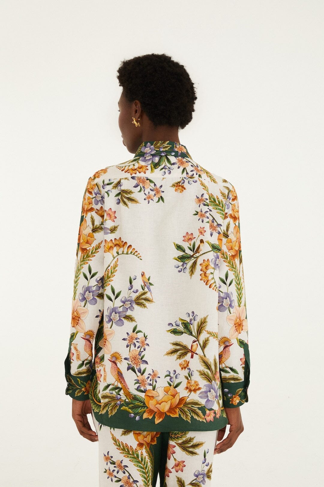 Sand Nature Collared Buttoned Shirt