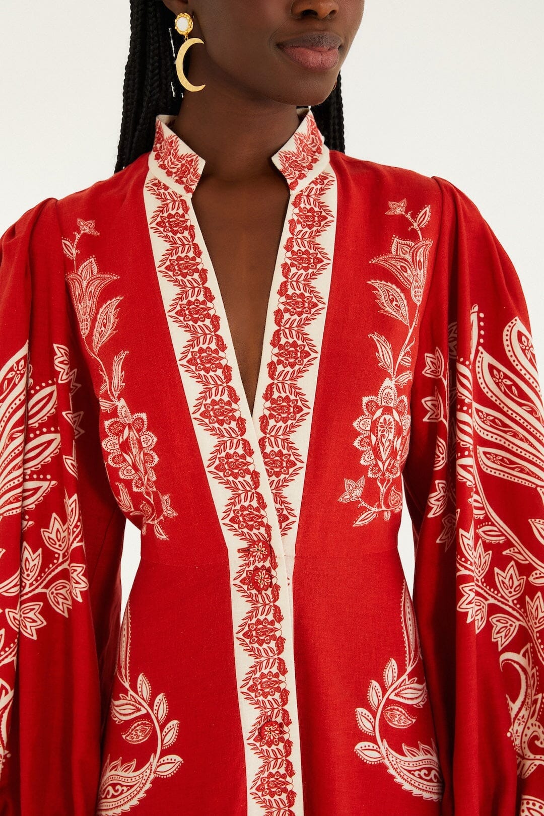 ROBE MAXI ROUGE MIRANDA