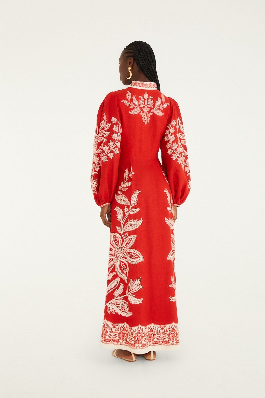 ROBE MAXI ROUGE MIRANDA