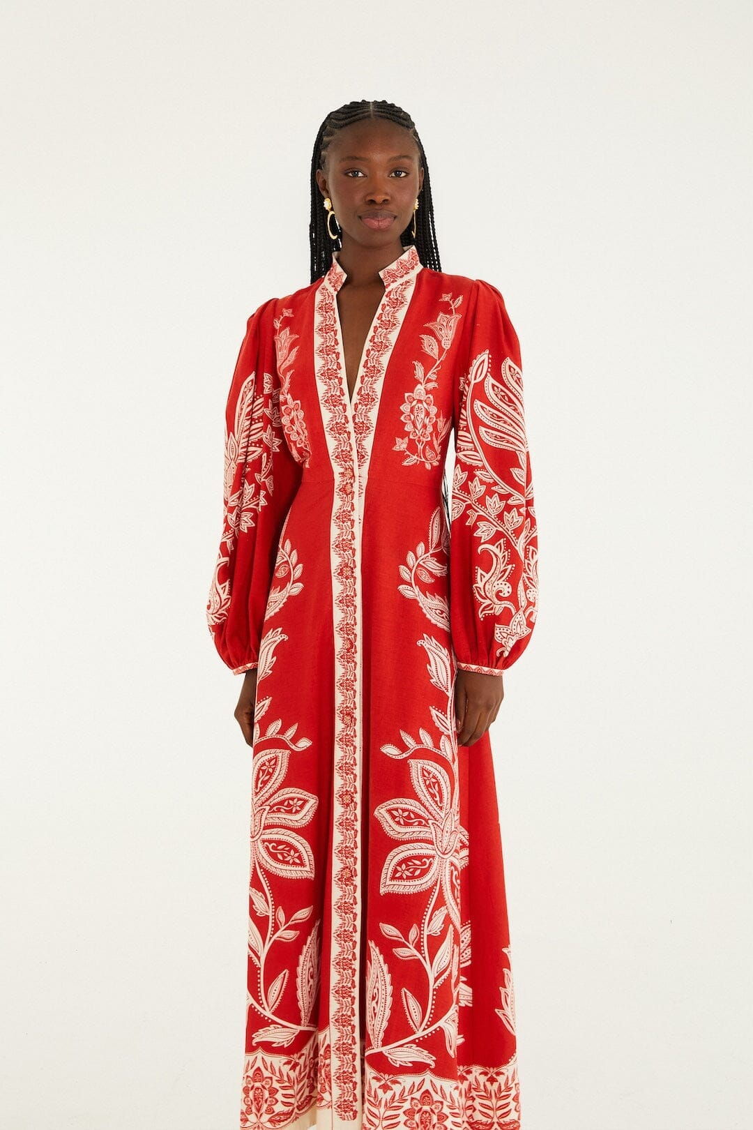 ROBE MAXI ROUGE MIRANDA