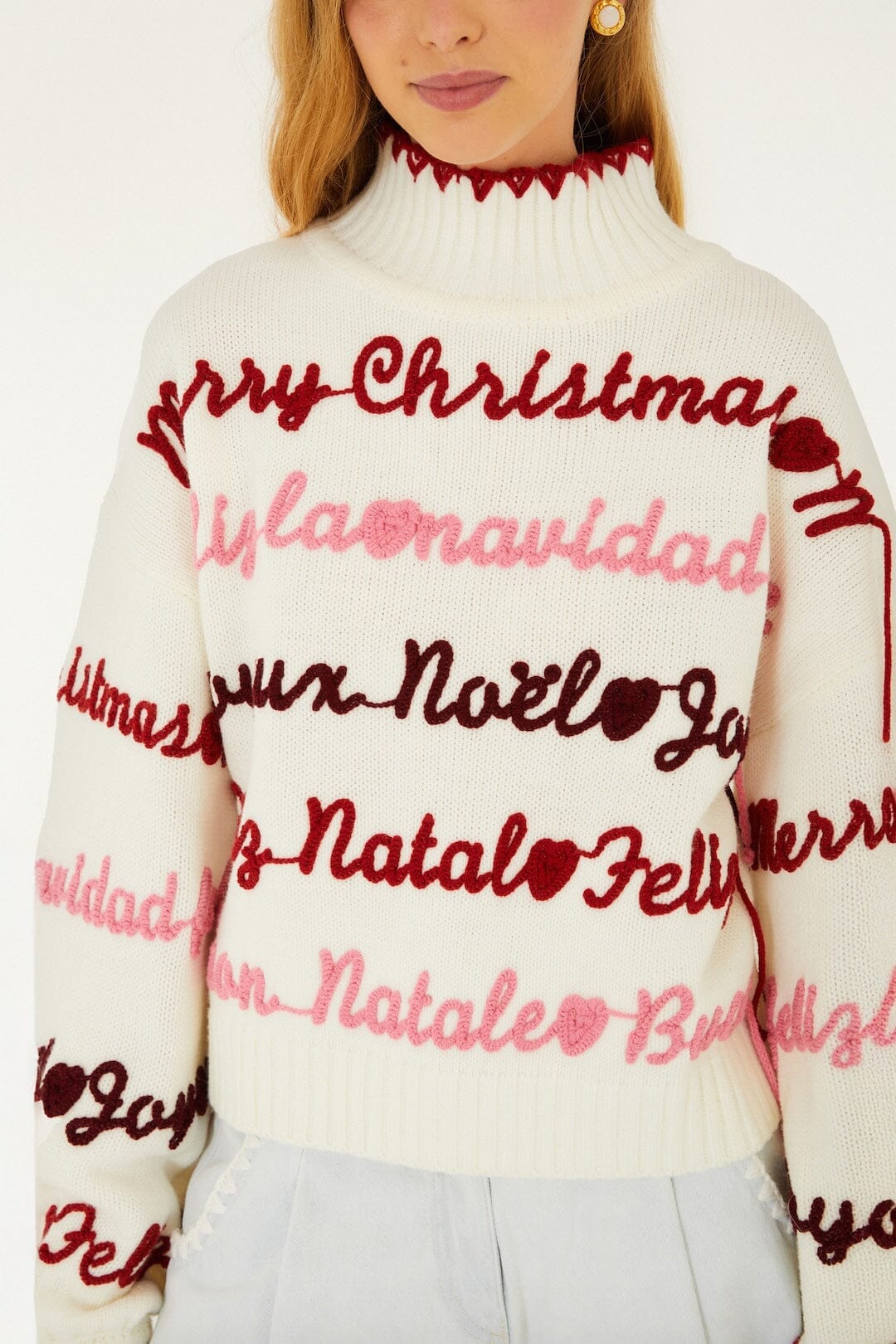 Pull de Noël Off-White en maille