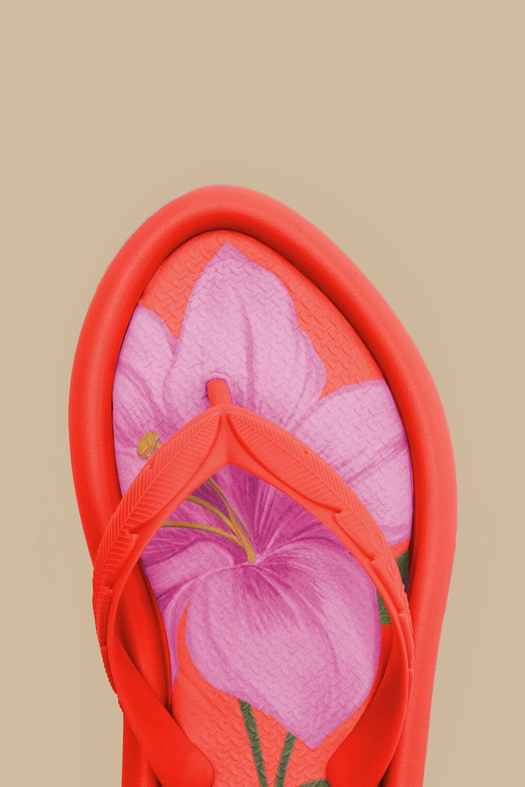 Orange Cambui Canoe Flip Flop