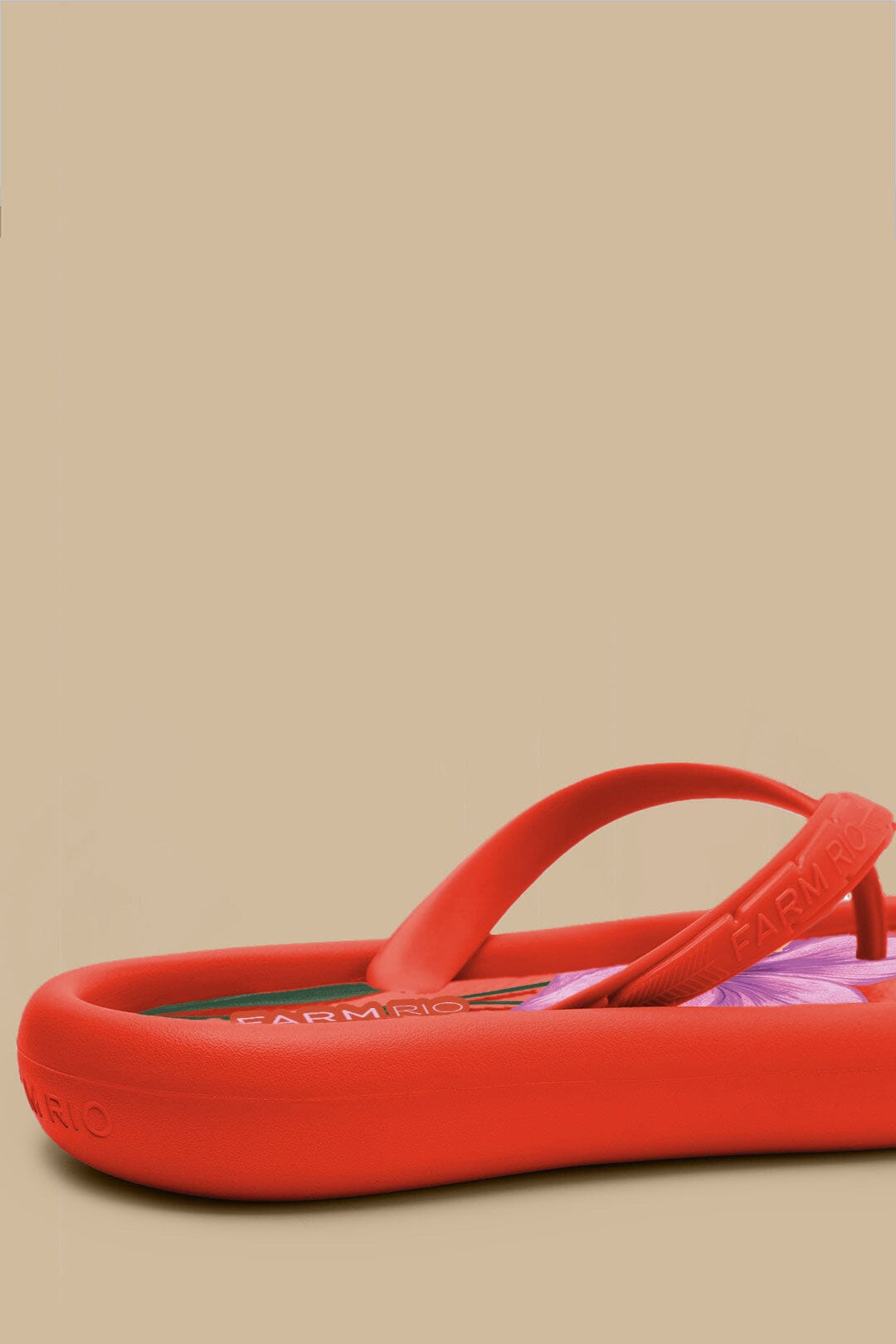 Orange Cambui Canoe Flip Flop