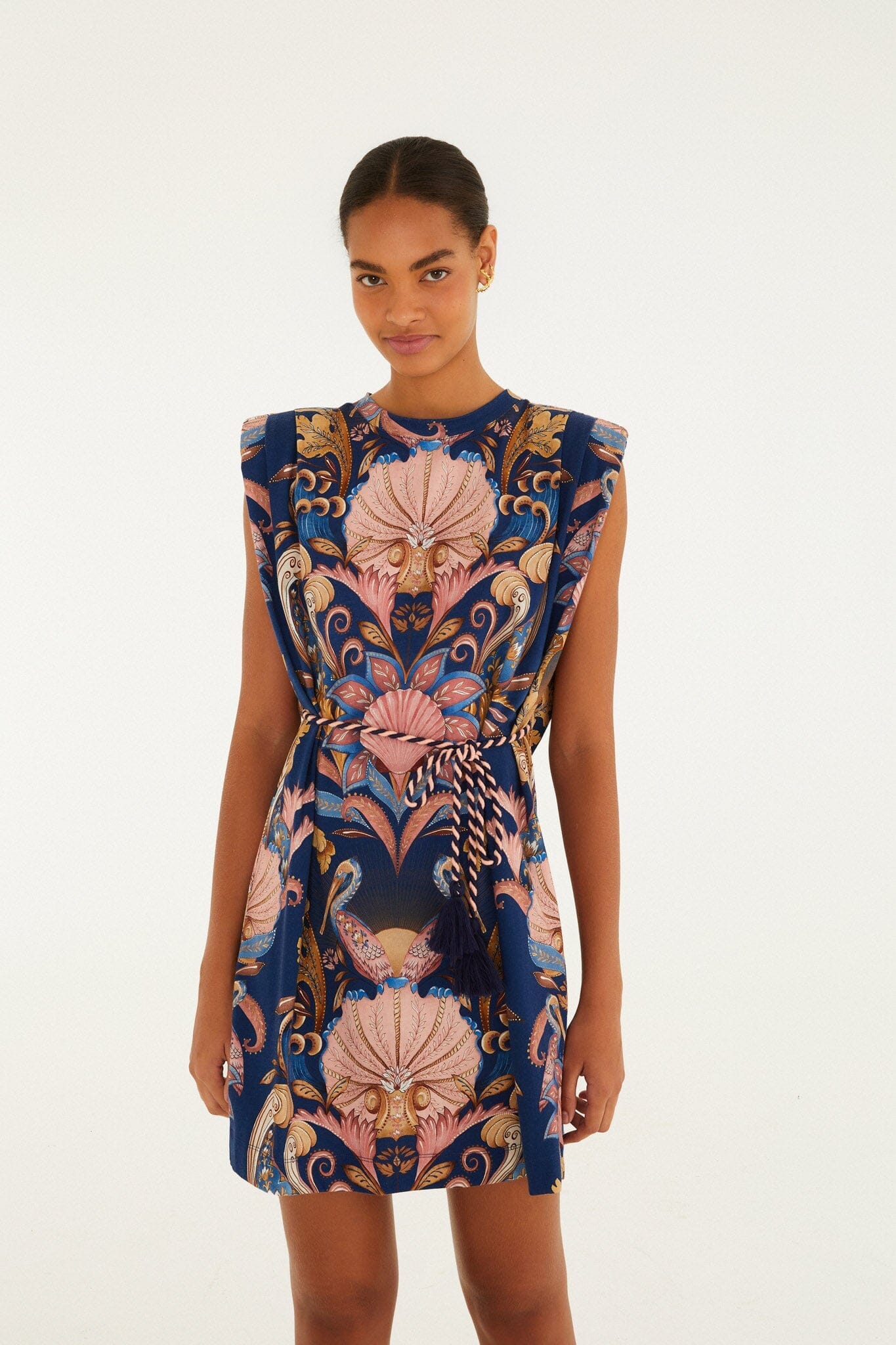 Robe t-shirt courte Boho Beauty