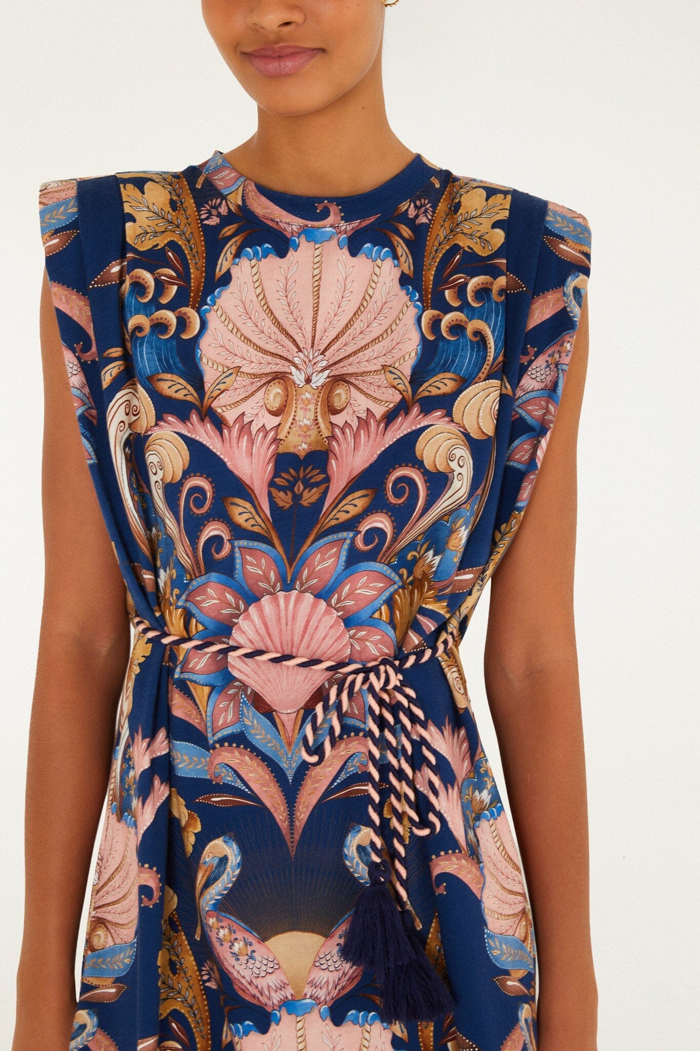Robe t-shirt courte Boho Beauty