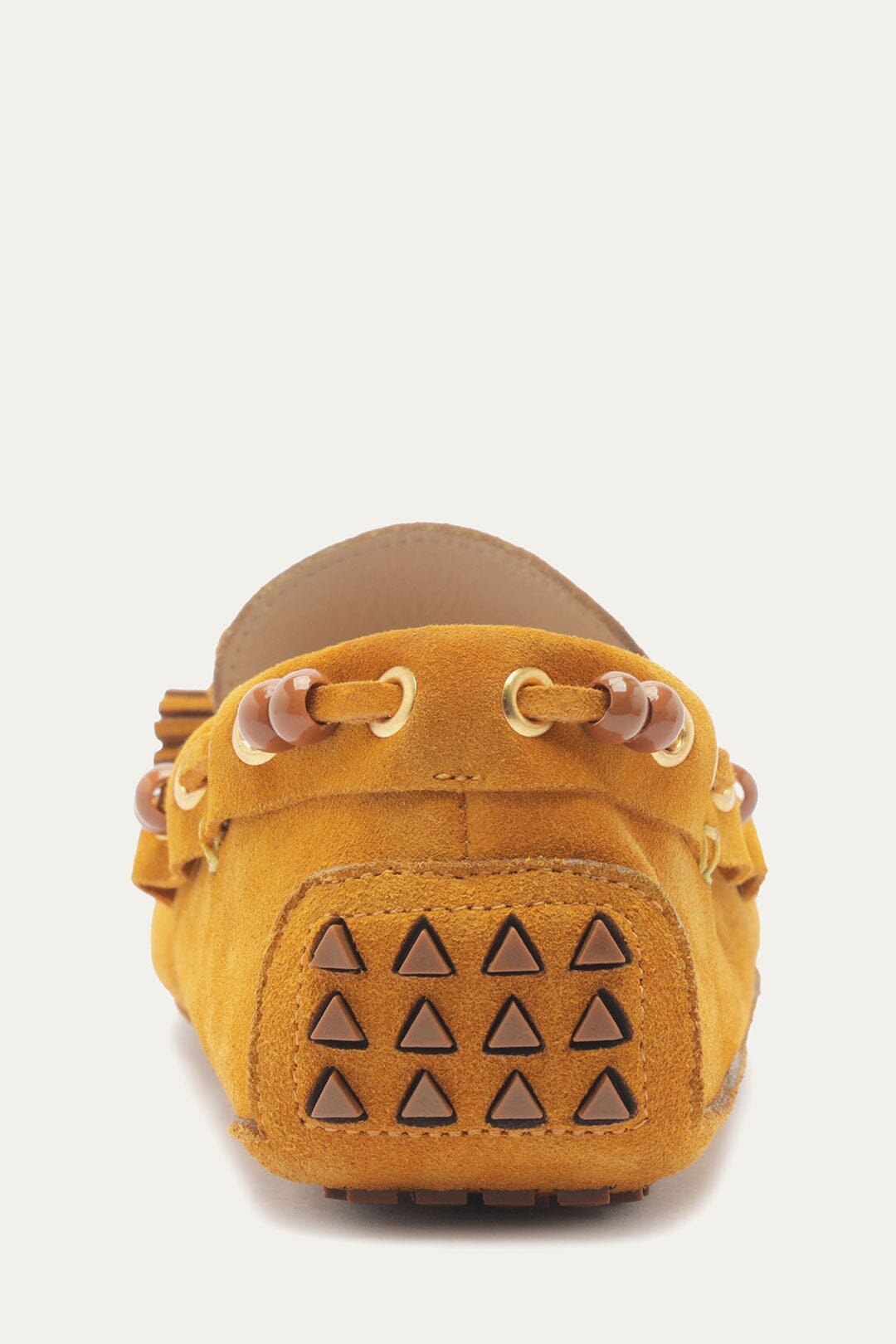 Caramel Tassel Suede Moccasin