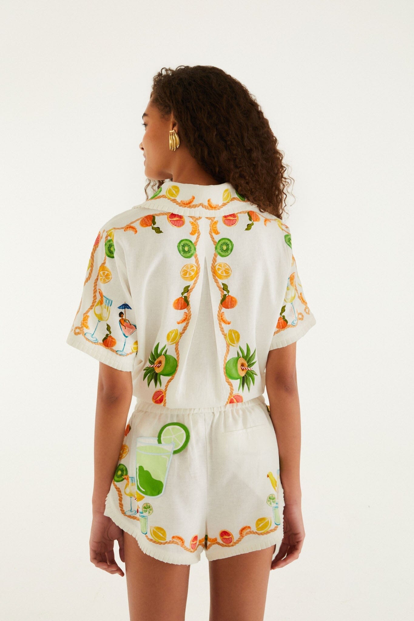 Off-White Tropical Royalty 3d Details  Shorts