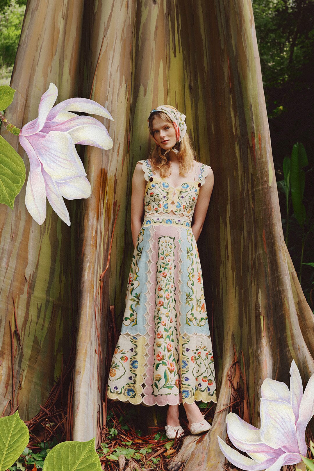 ROBE PÉTALE
