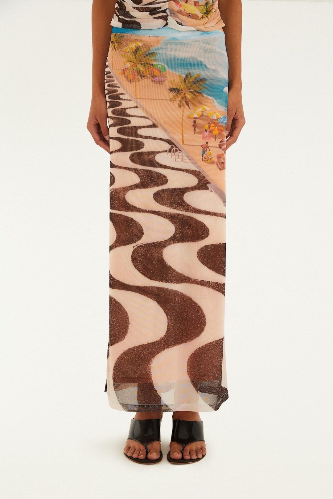 Mehrfarbiger Copacabana-Strandrock