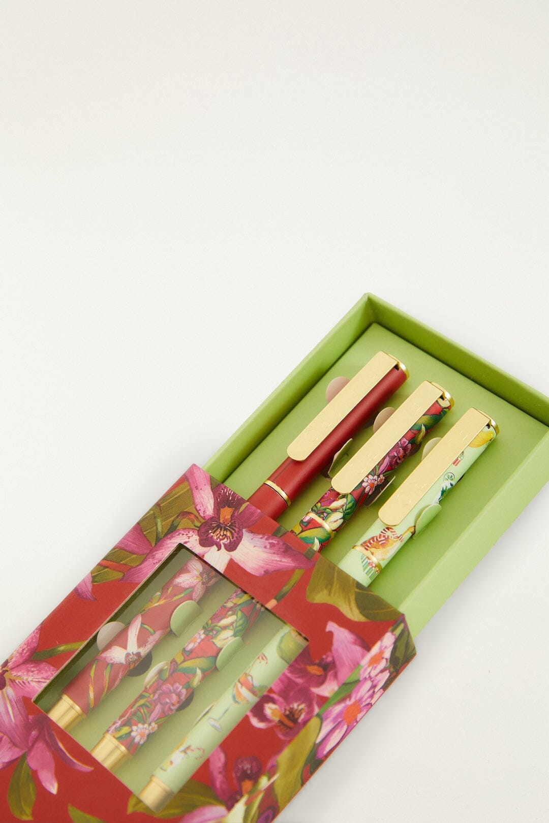Multicolor Tropical Garden Pen Set