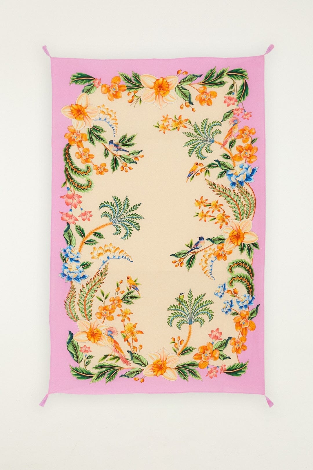 Multicolor Floral Nature Tablecloth