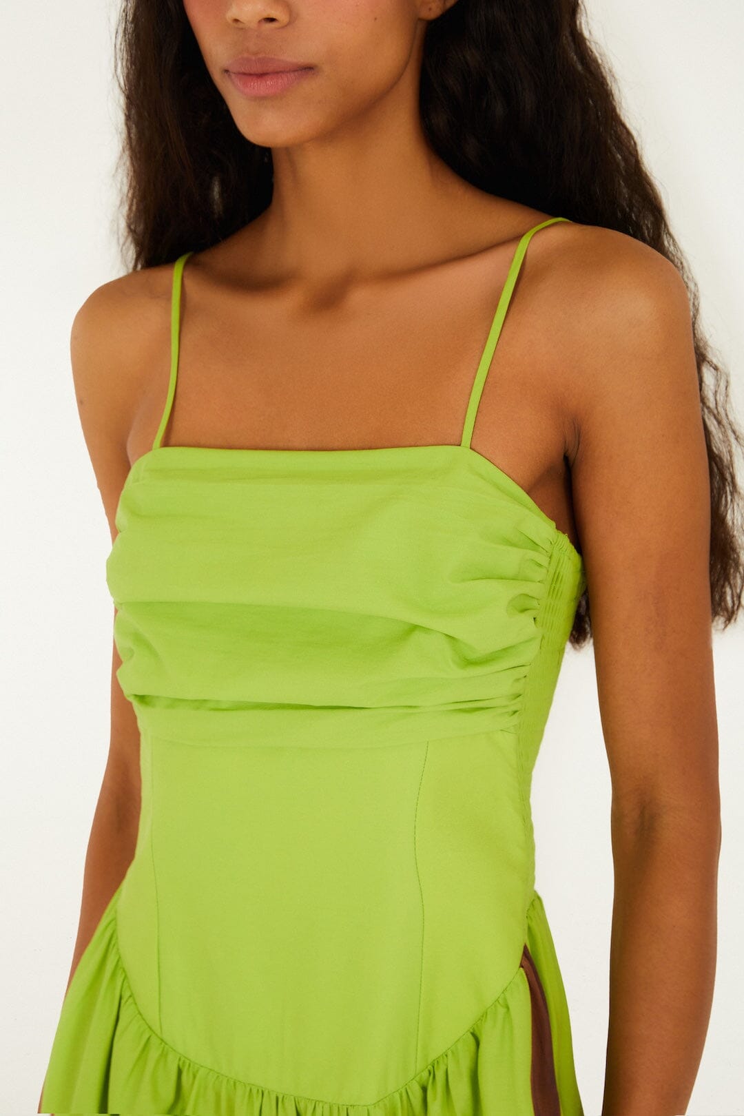 green bird dress Buy Yumi Green Viscose Bird and Floral Print Kimono Midi Dress from Next USA