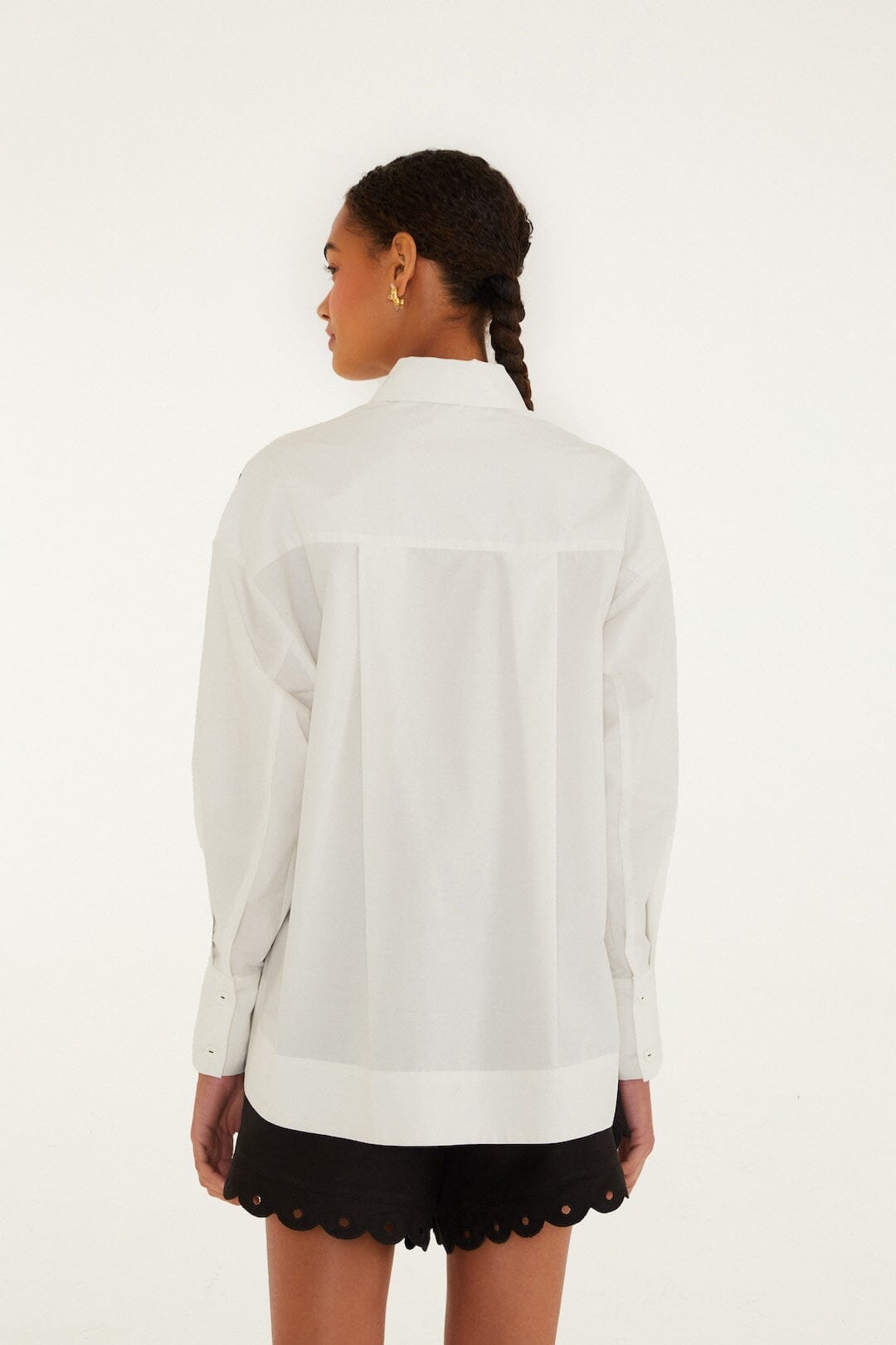 Shirt mit Bananenbaum-Applikation aus Bio-Baumwolle