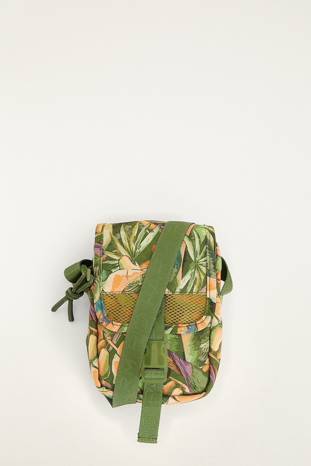 Green Bird Jungle Crossbody Bag