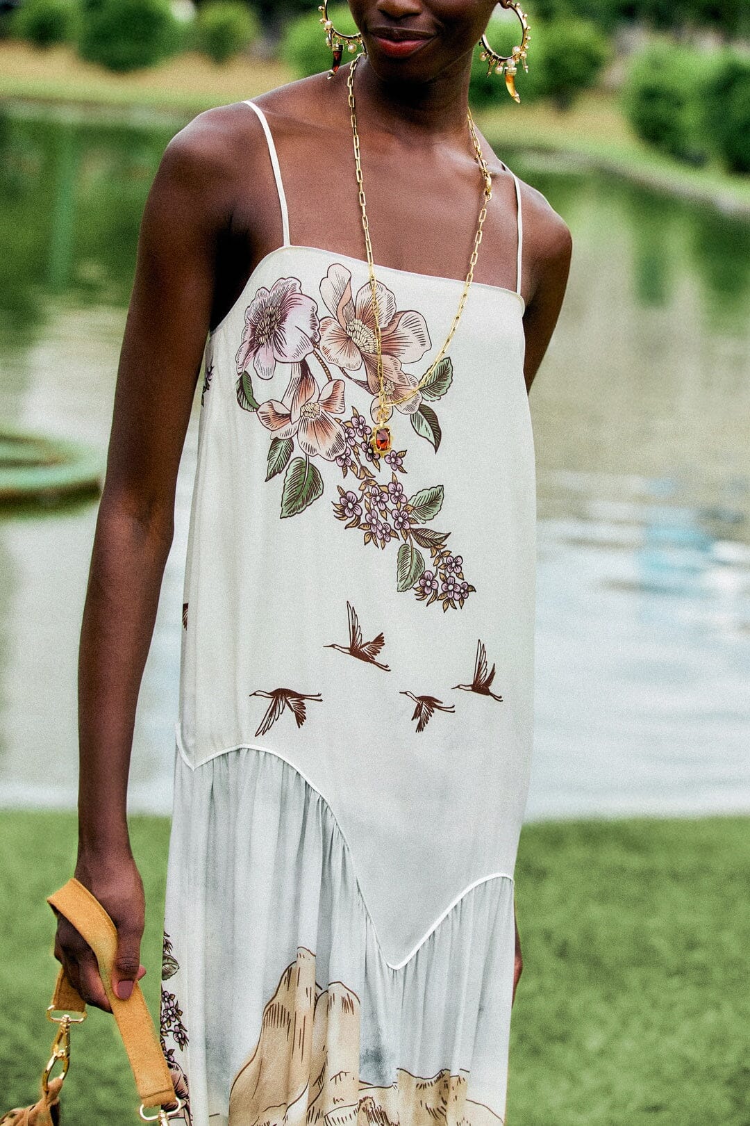 Toile De Rio Sleeveless Maxi Dress