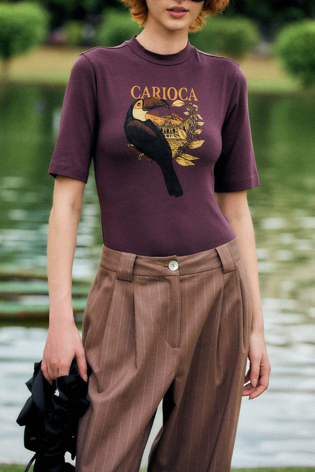Carioca Short Sleeve Bodysuit