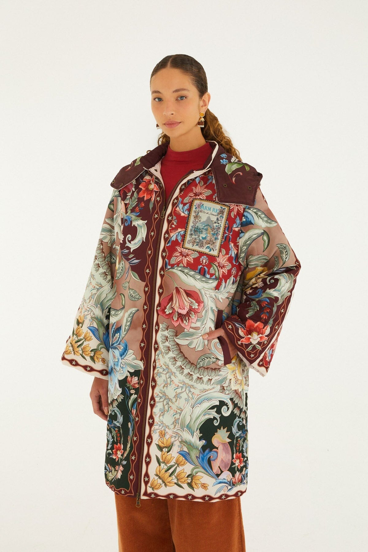 Lunar Boho-Wendemantel im Kimono-Stil