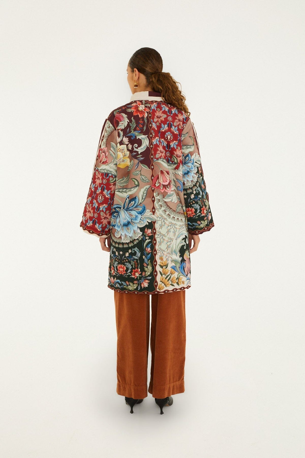 Lunar Boho-Wendemantel im Kimono-Stil