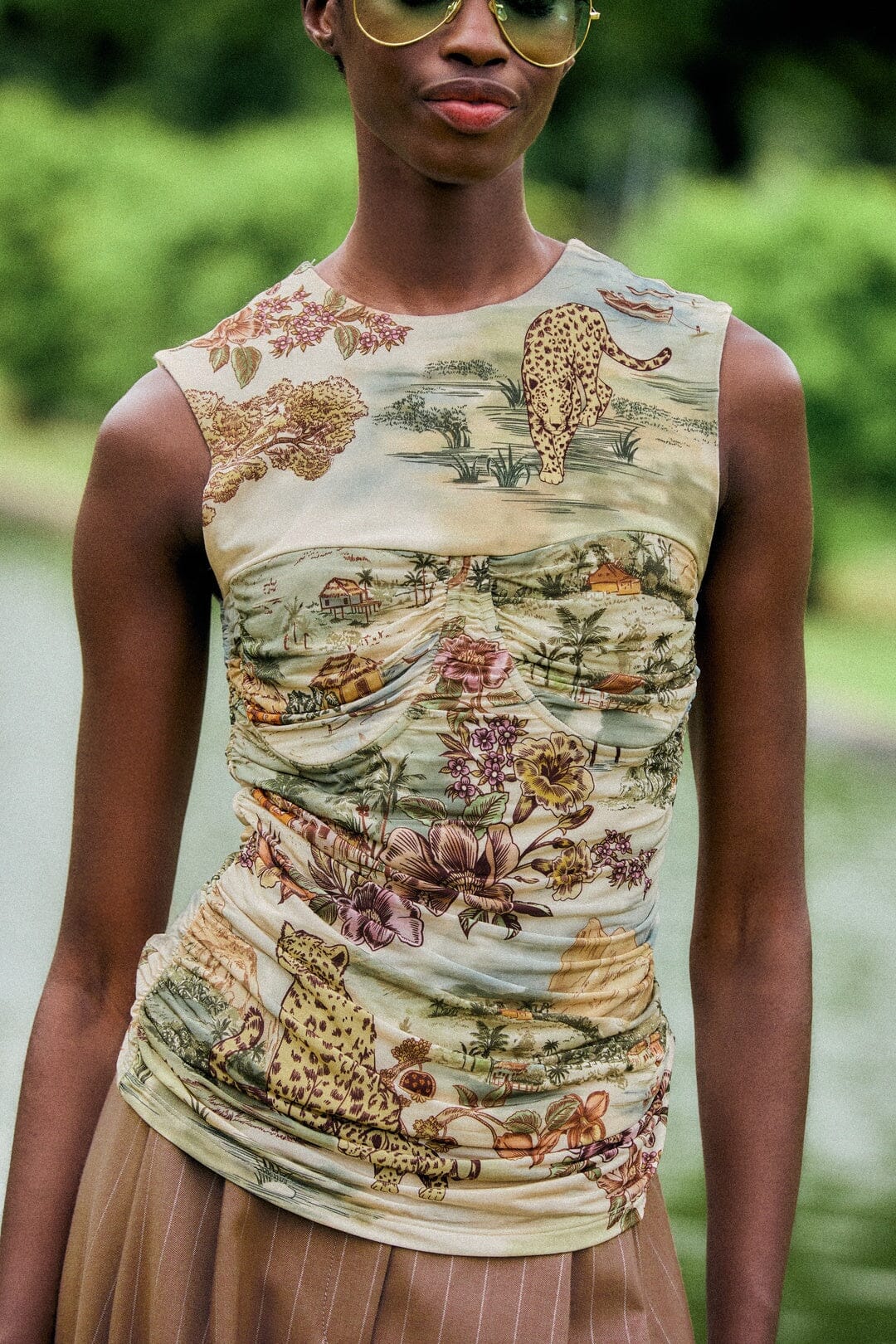 Toile De Rio Sleeveless Blouse