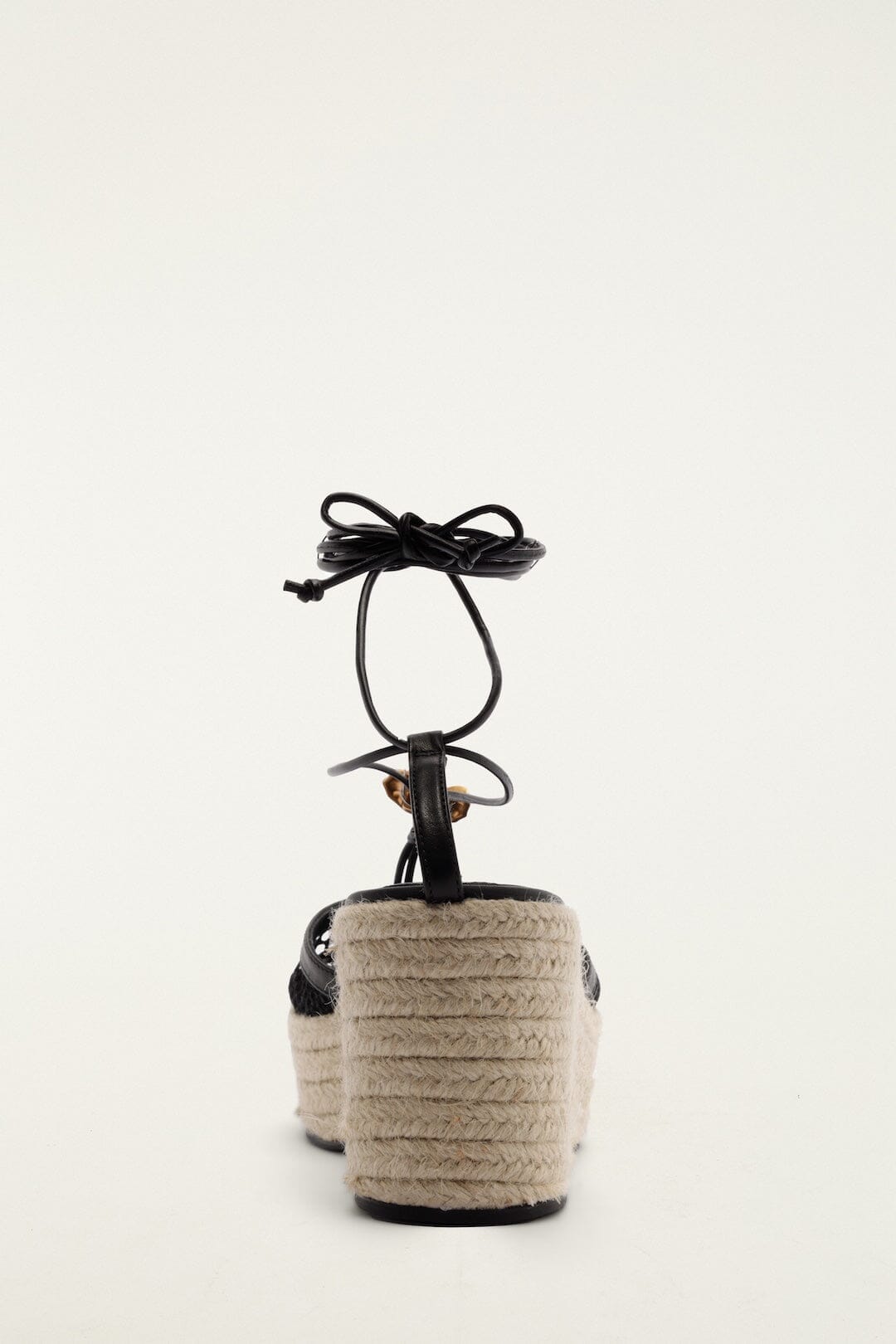 Espadrille mit Schnürung