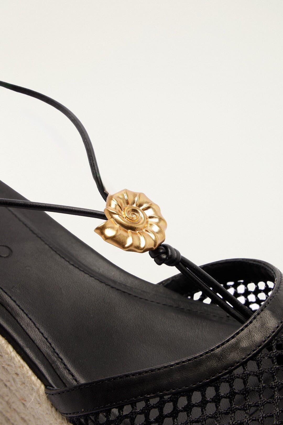 Espadrille mit Schnürung