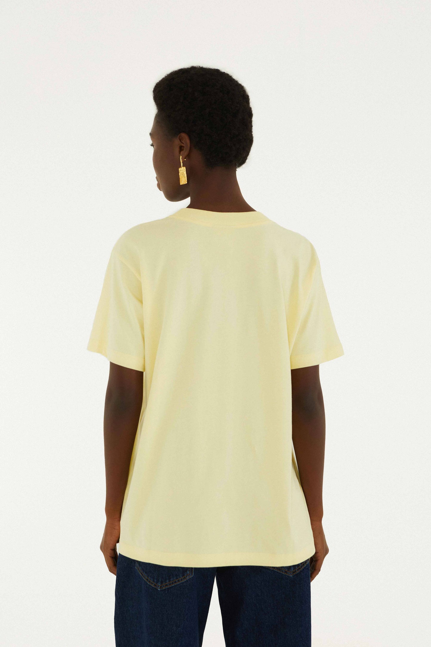 Bondinho Landscape Carioca entspanntes T-Shirt aus Bio-Baumwolle