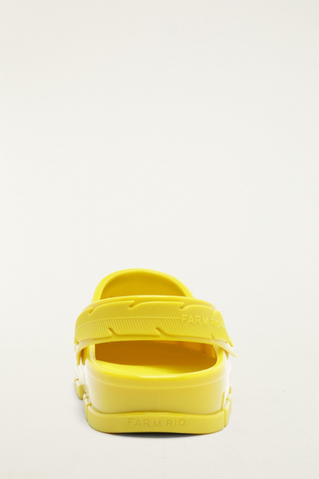 Yellow Monstera Slingback Rain Clog