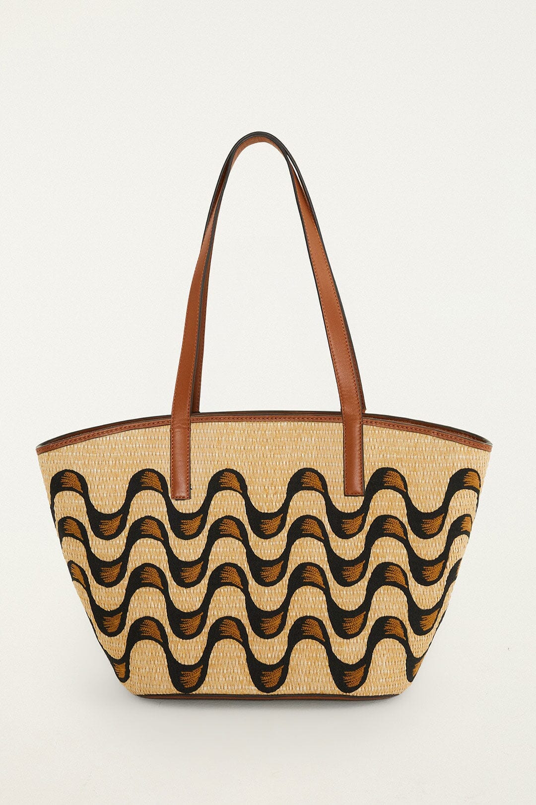 Grand sac cabas en raphia