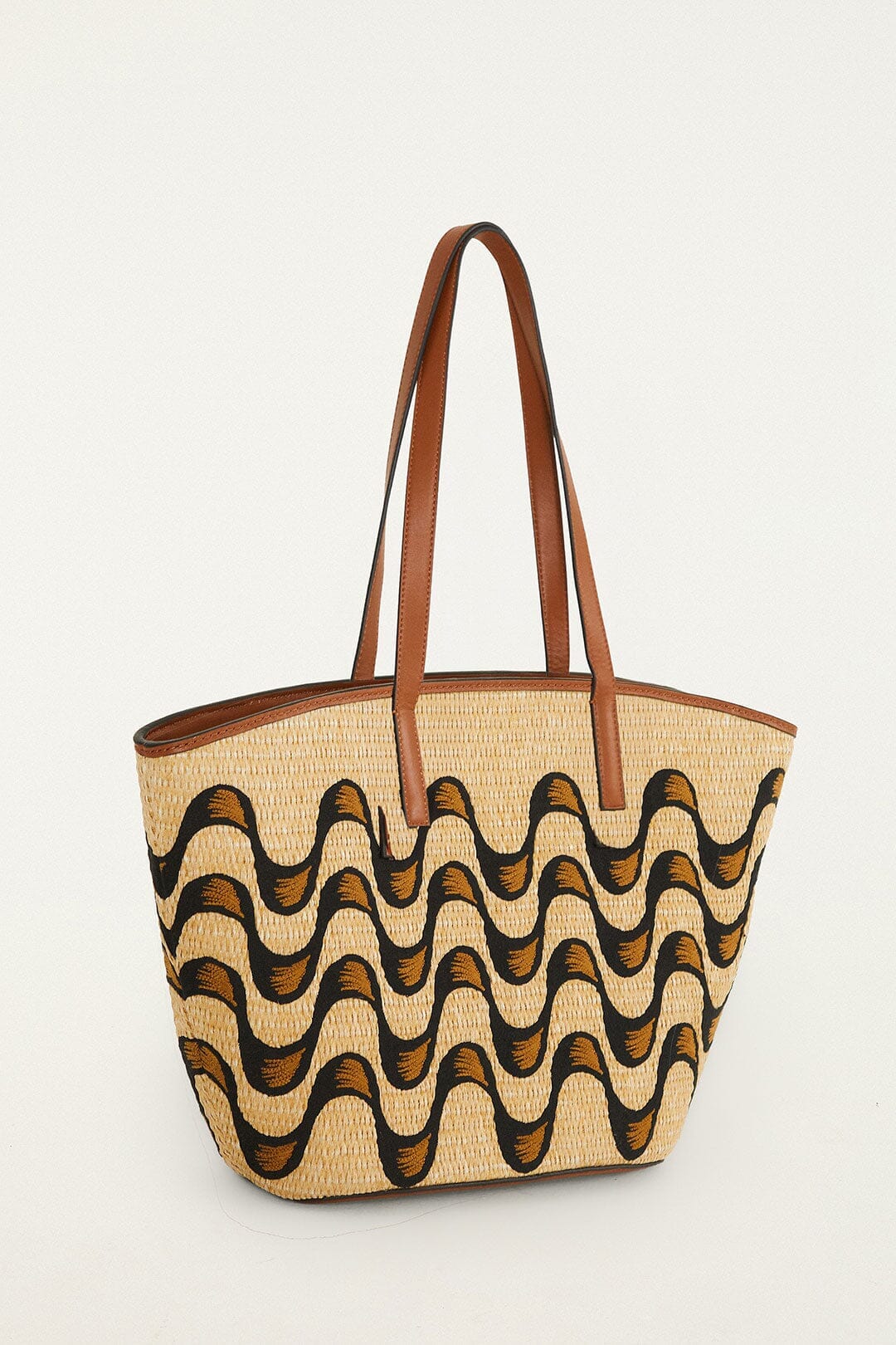 Grand sac cabas en raphia