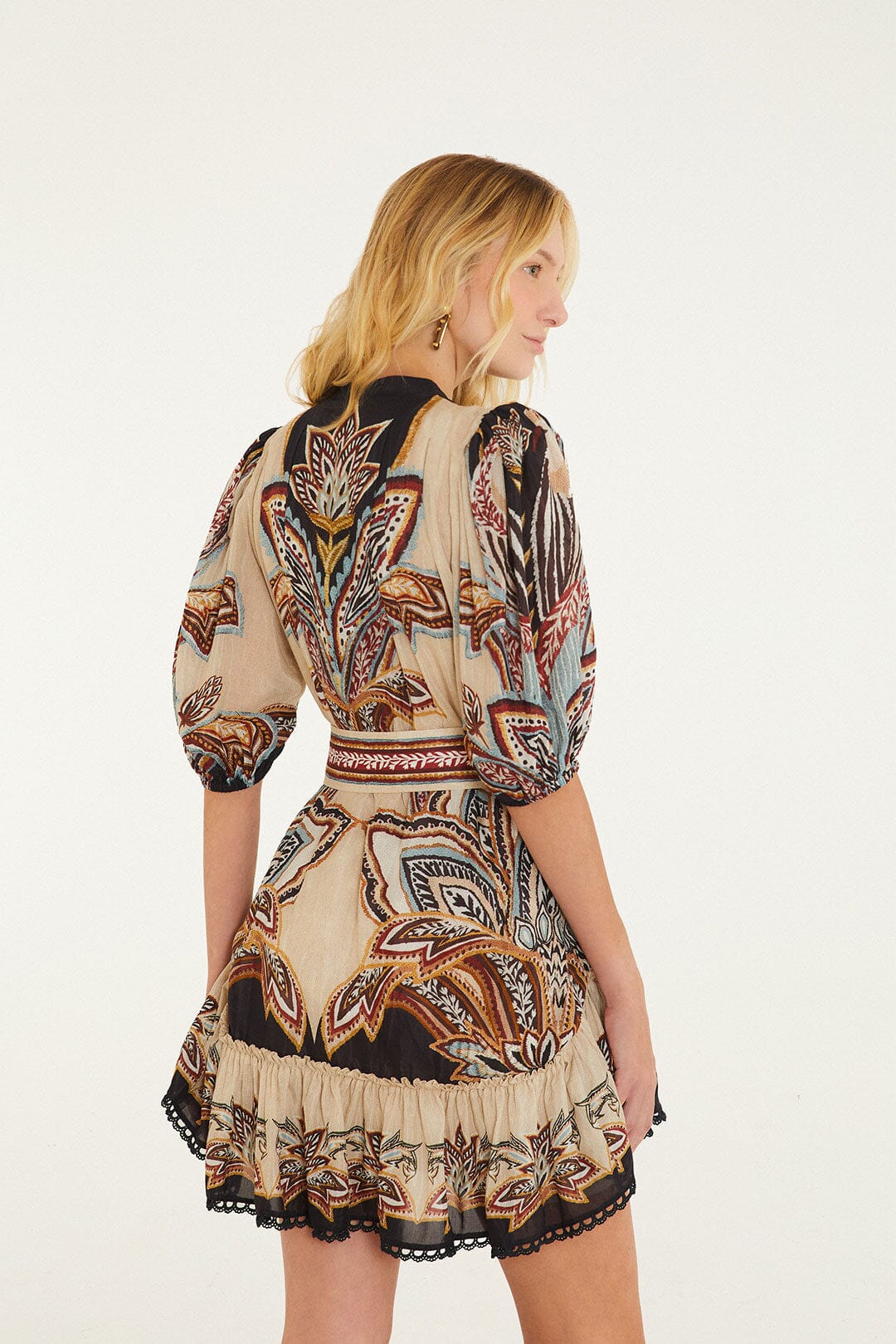 TAPESTRY DREAM BEIGE MINIKLEID