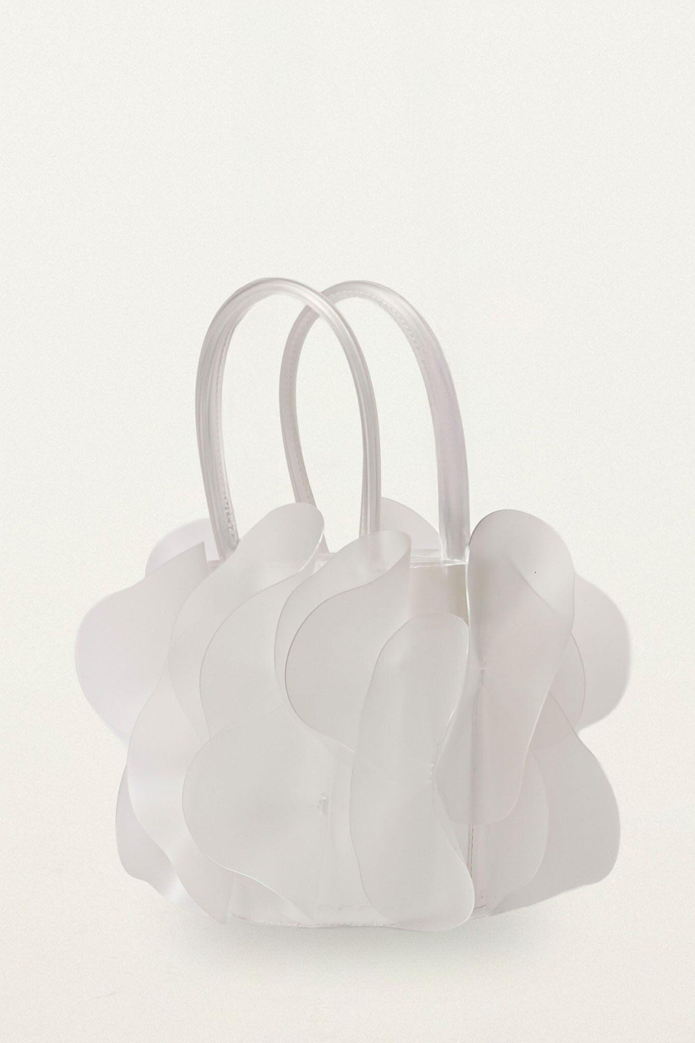 White Jelly Flower Bag